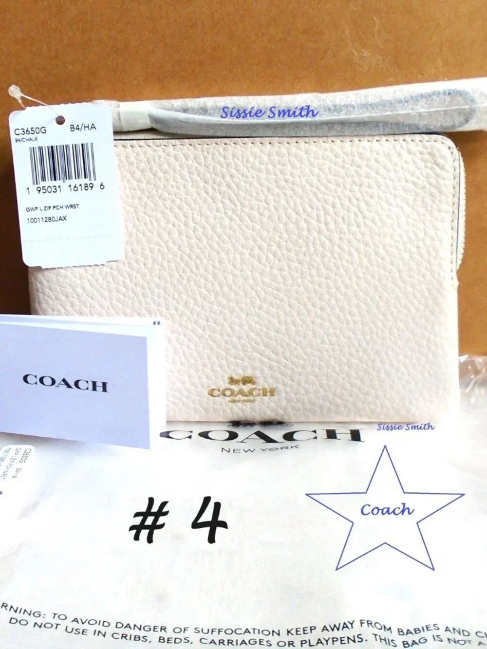 NWT Coach Wristlet Bundle